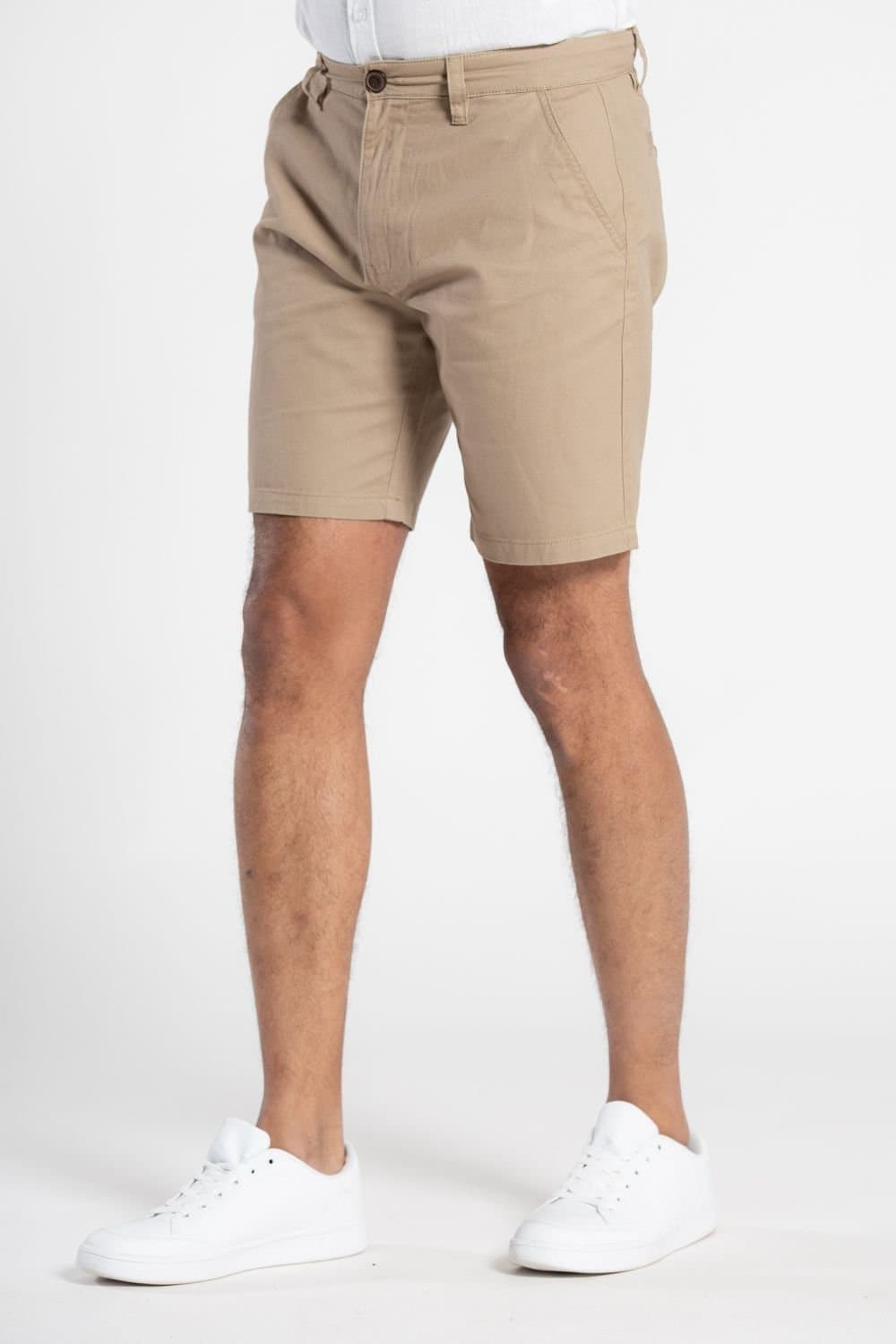 Tokyo Laundry Tokyo Laundry Men's Cotton Chino Shorts in Stone