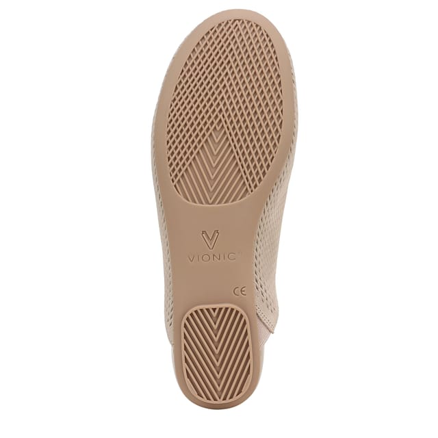 Vionic Vionic Women's Opal Perf Mule Flats in Beige - 3