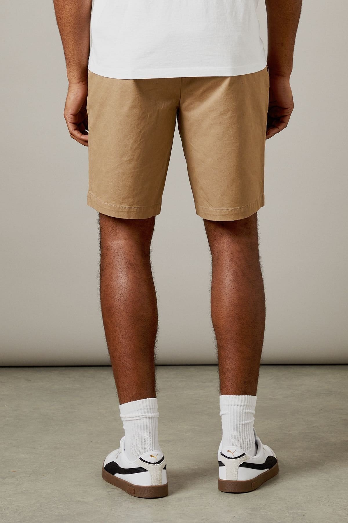 Burton Burton Men's Classic Chino Shorts in Stone - 4