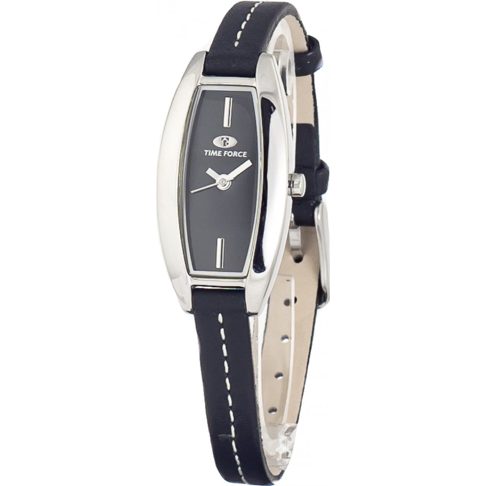 Time Force Time Force Women's TF2568L-01-1 20mm Quartz Watch in Black