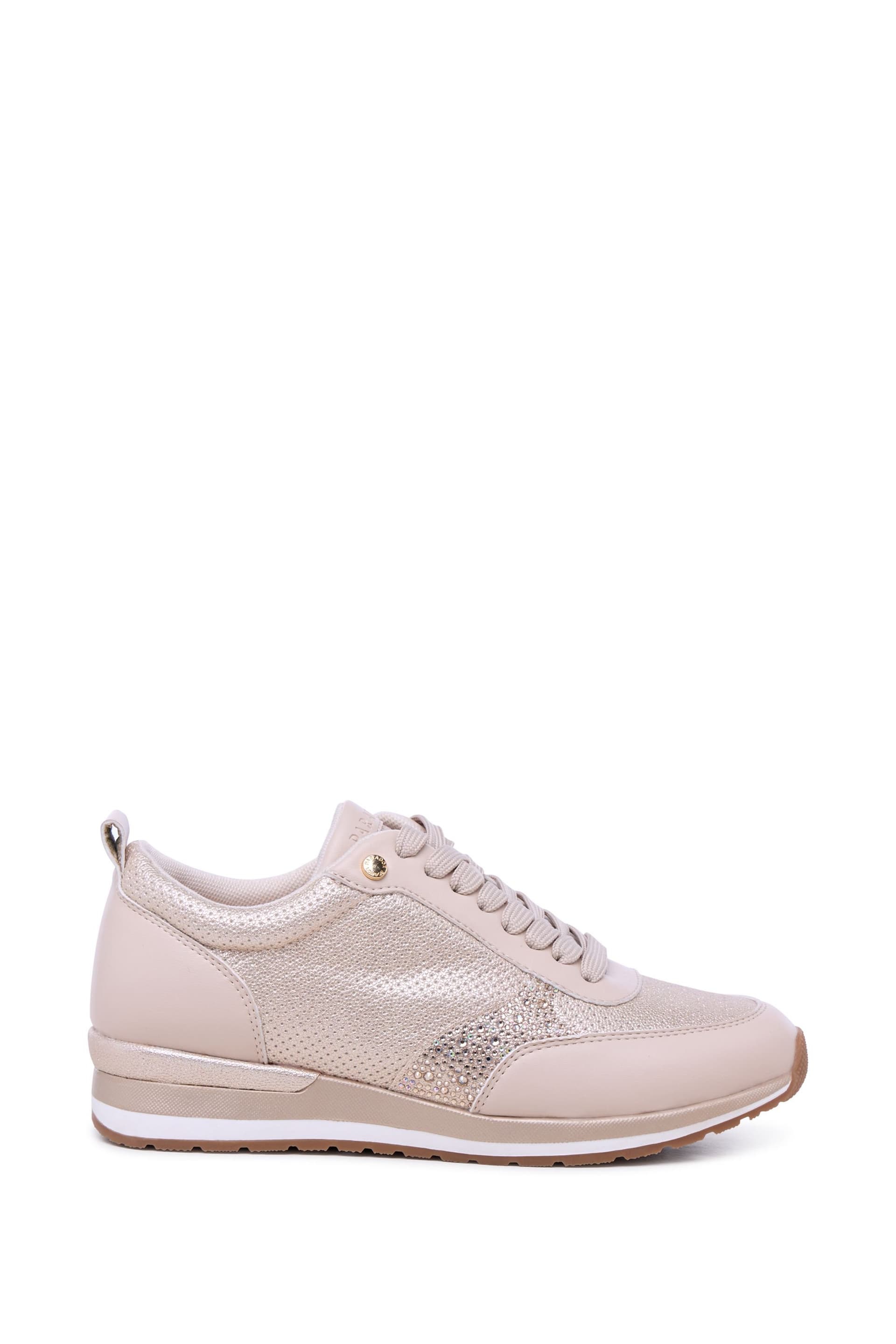 Paradox London Paradox London Nude Embellished Trainers