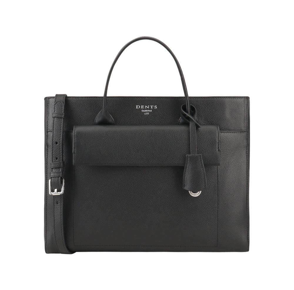 Dents Dents Women's Corvina Leather Shoulder Bag in Black - 1