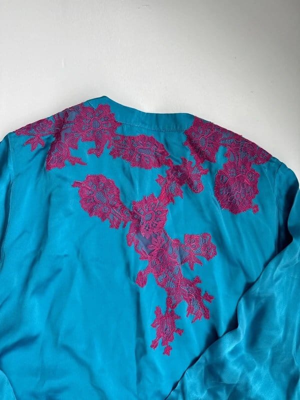 Silk Silk dressing gown - 1