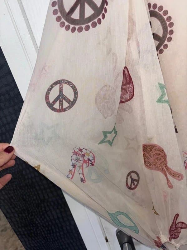Never Fully Dressed Peace and love playsuit