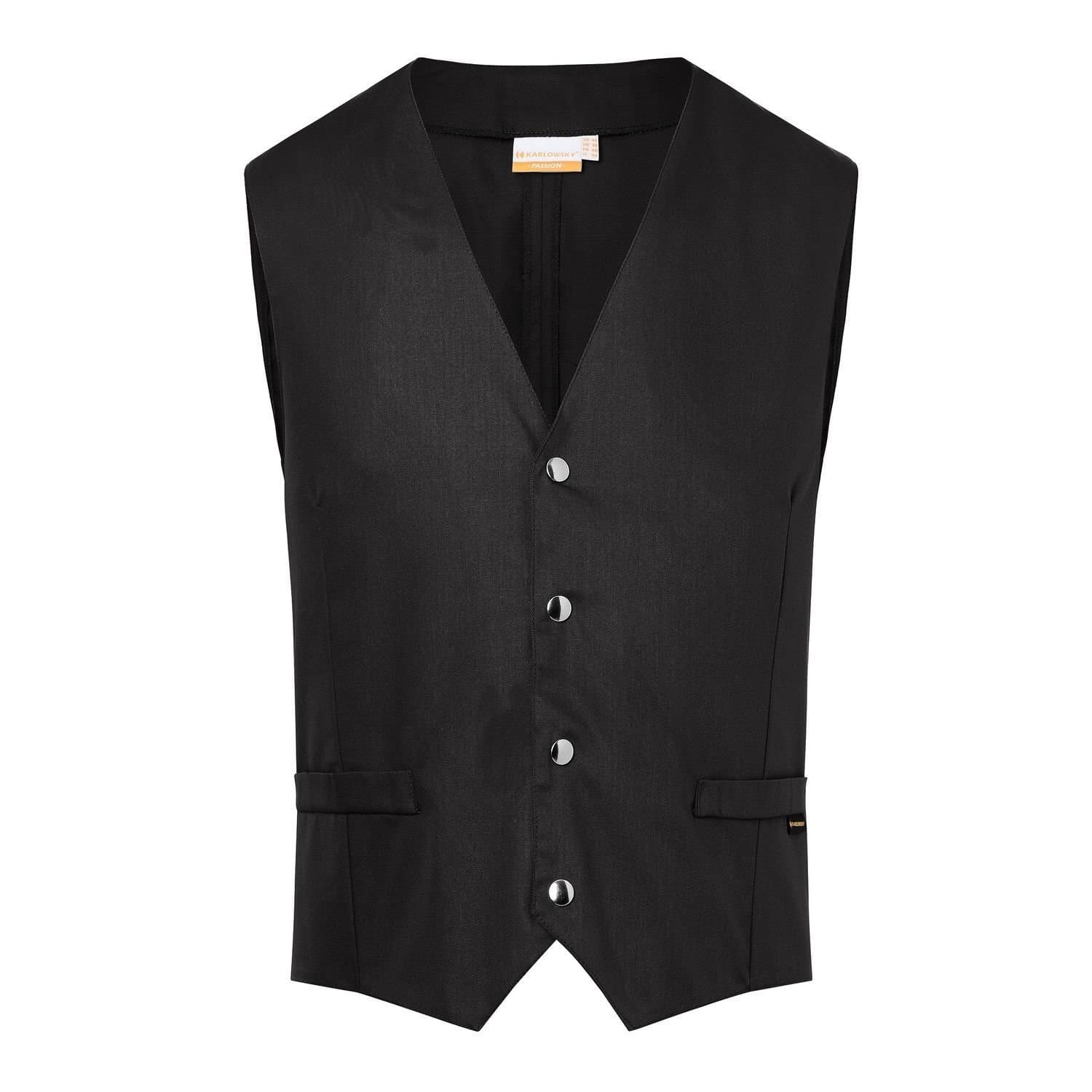 Karlowsky Karlowsky Men's Kai Waistcoat in Black