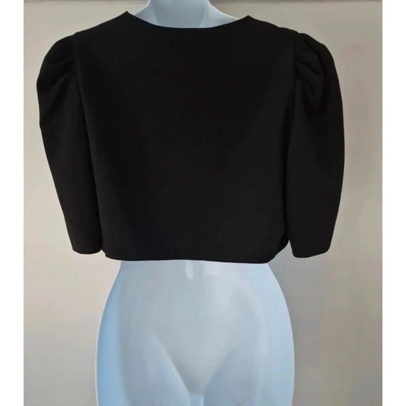 Moschino Moschino Boutique cropped short sleeve bolero blazer jacket UK size 14