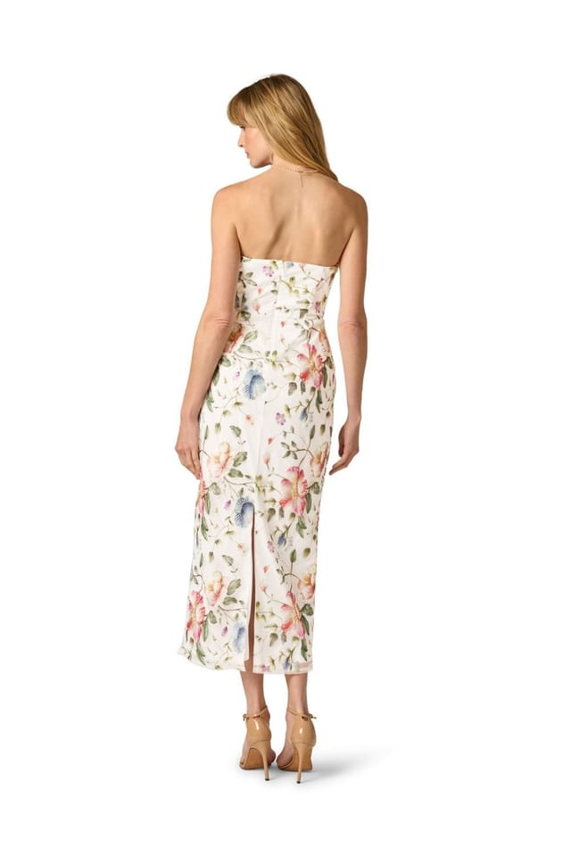 Adrianna Papell Adrianna Papell Women's Strapless Ankle Dress - 3