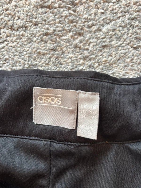ASOS ASOS sequin flare leggings size 8