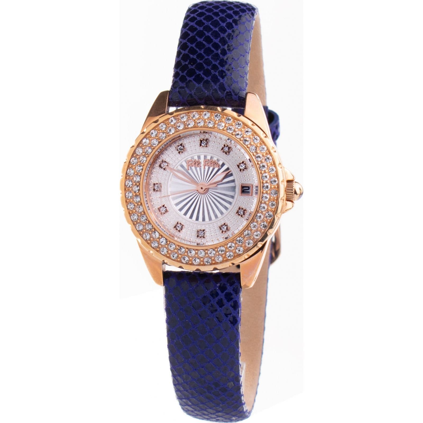 Folli Follie Folli Follie Women's WF1B006STA 36mm Quartz Watch in Blue