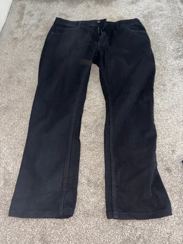 New Look Black jeans new look men 36 30 slim stretch