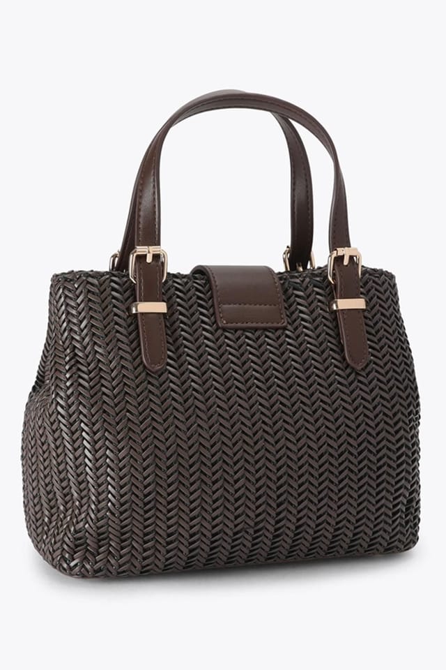Carvela Carvela Women's 'Maria Mini Weave' Bag in Brown - 3