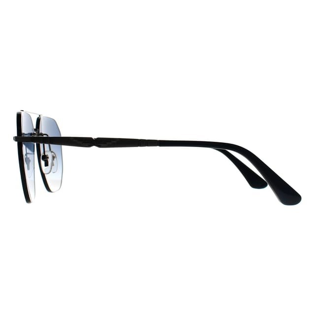 Police Police Men's Rimless Glossy Bakelite Blue Gradient SPLF68M Origins Nineties in Grey - 3