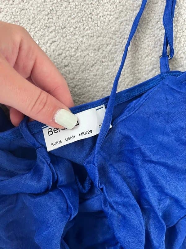 Bershka Bershka satin style dress M
