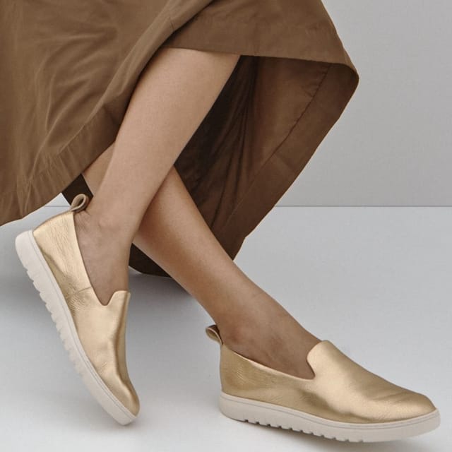 Vionic Vionic Women's Uptown Willa Loafer/Moc Loafers in Gold - 2