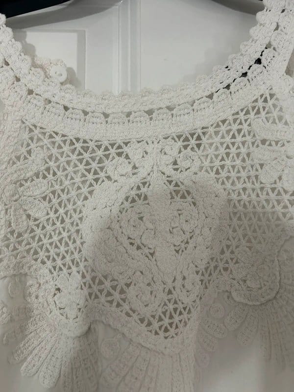 New Look White Lace Top
