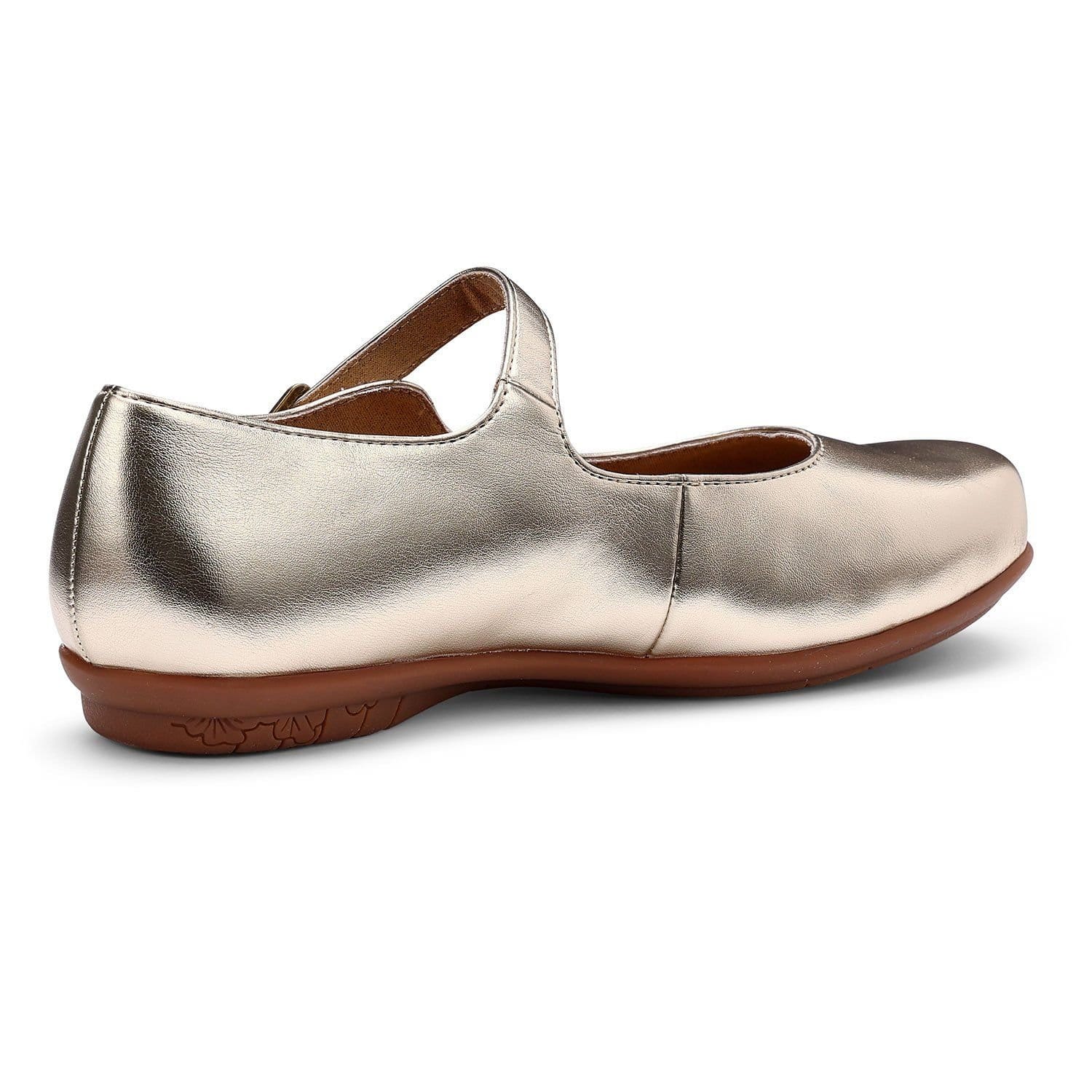 Hotter Hotter Women's 'Violet' Elegant Mary-Janes in Metallic Gold - 4