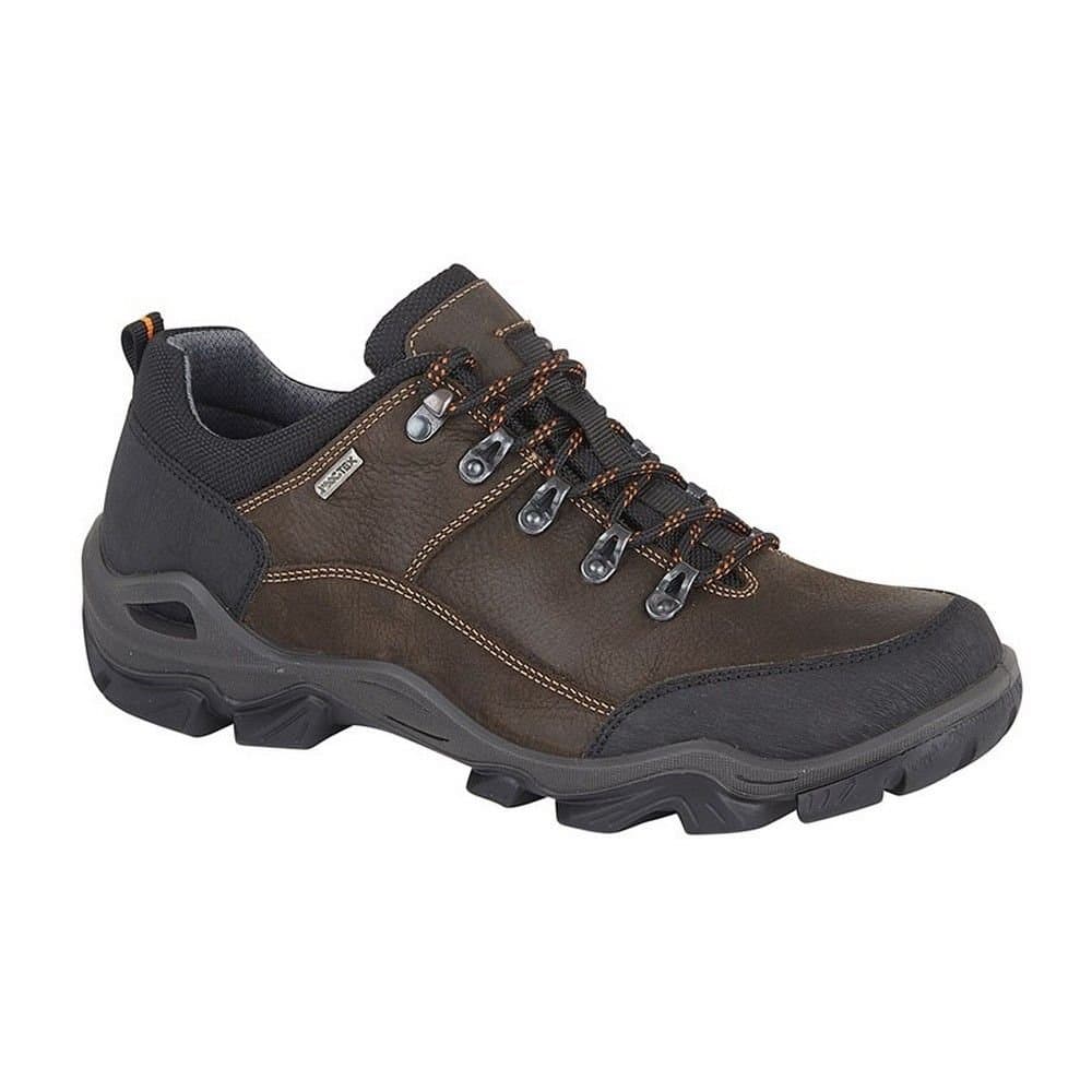 IMAC IMAC Men's All Terrain Waterproof Leather Shoes in Dark Brown