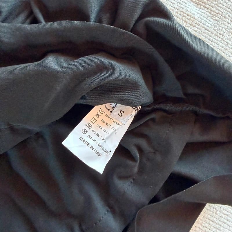 Shein SHEIN black mini dress size small - 1