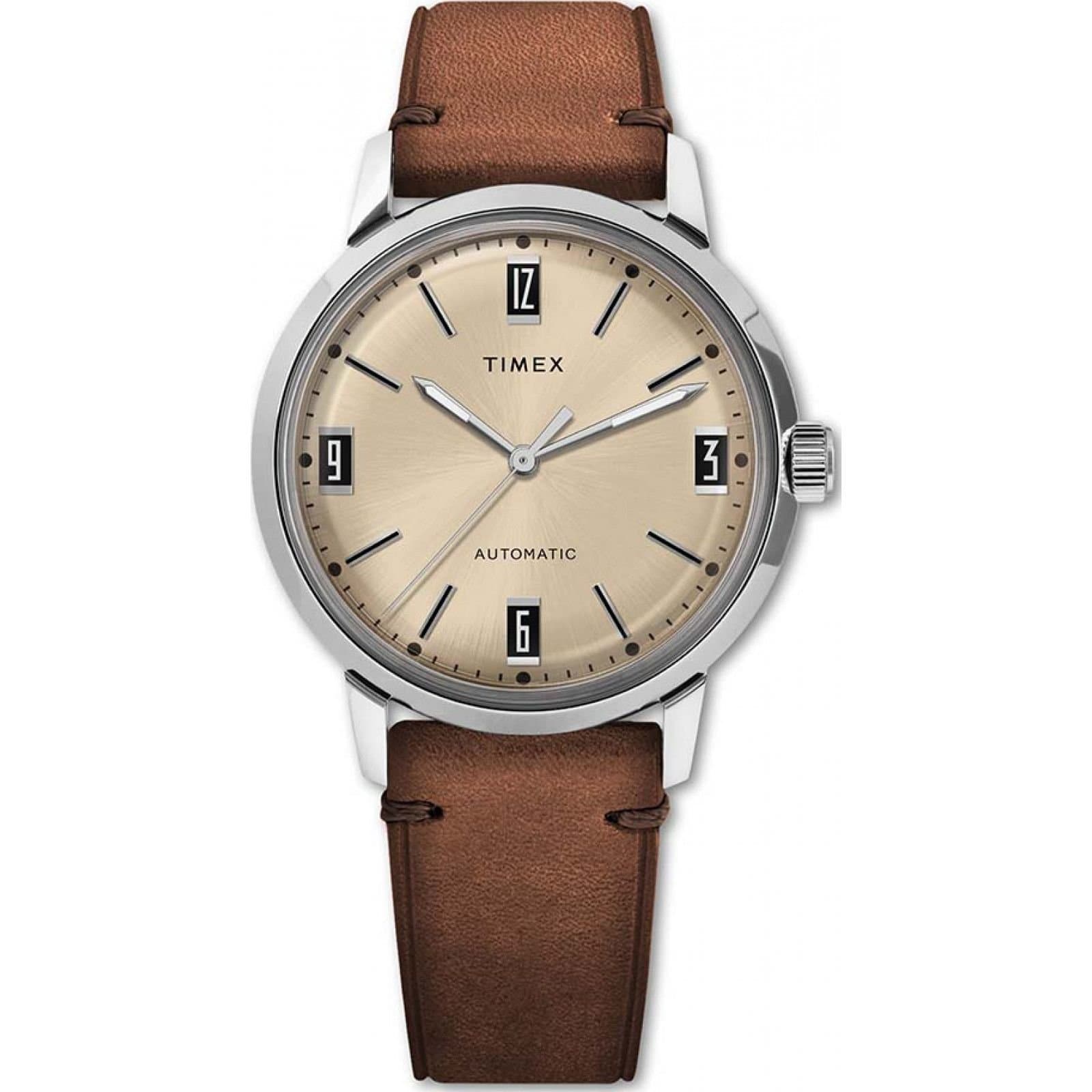 Timex Timex Men's TW2W59300 Marlin 40mm Automatic Watch in Brown