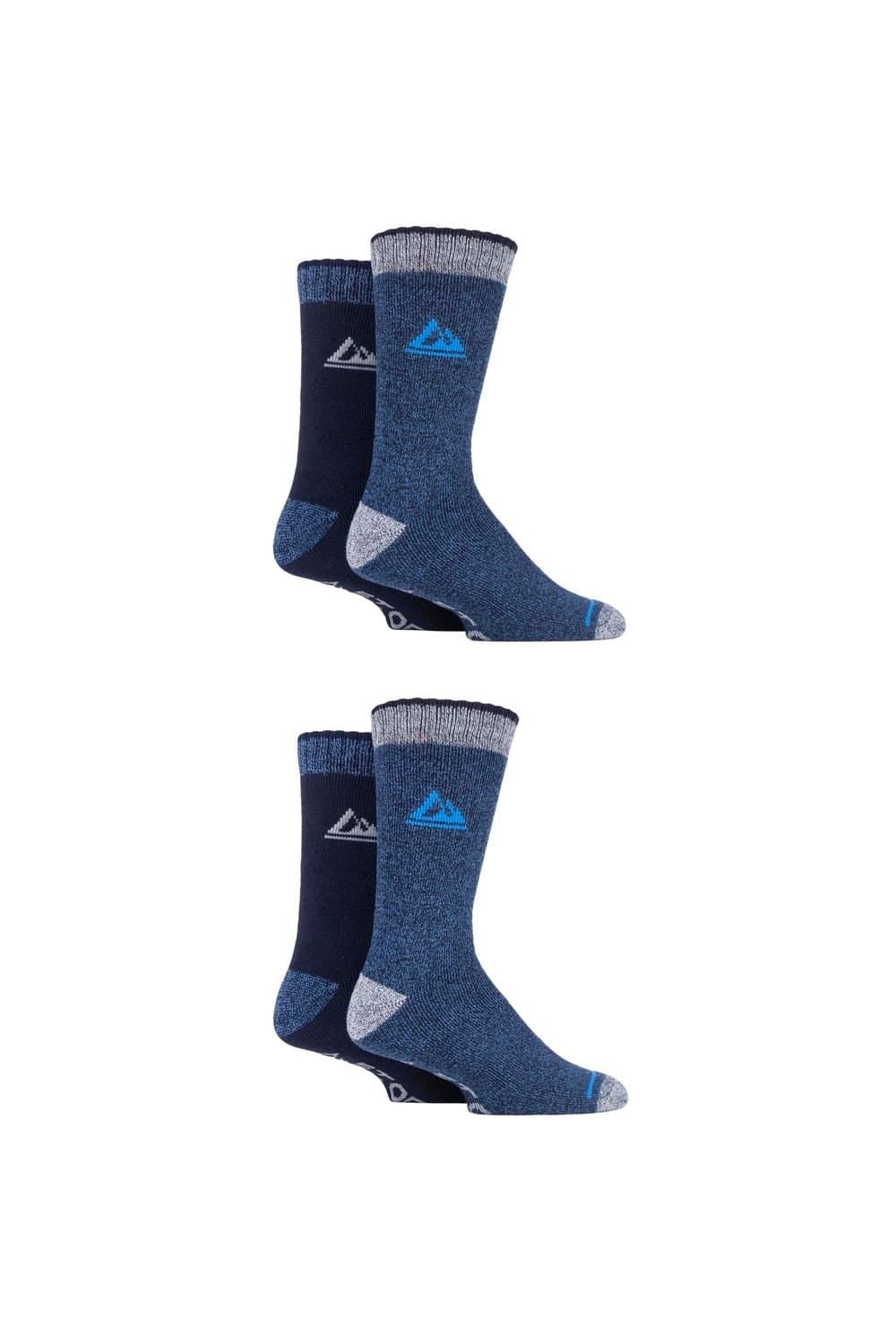 SOCKSHOP Storm Bloc SOCKSHOP Storm Bloc Men's 4 Pair Performance Boot Socks in Navy