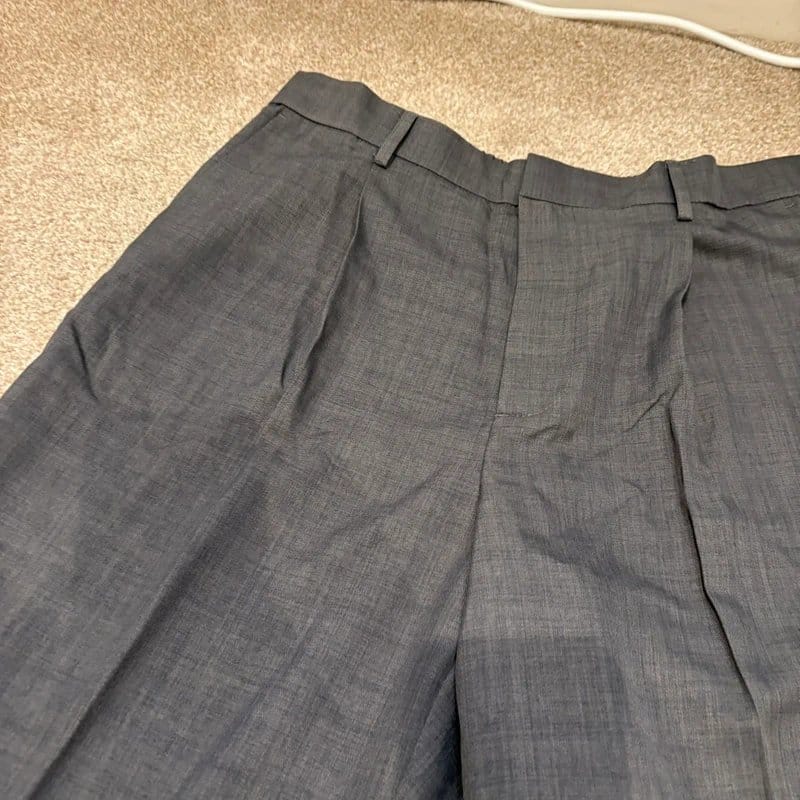 ASOS Grey Checked ASOS Trousers W34 - 1