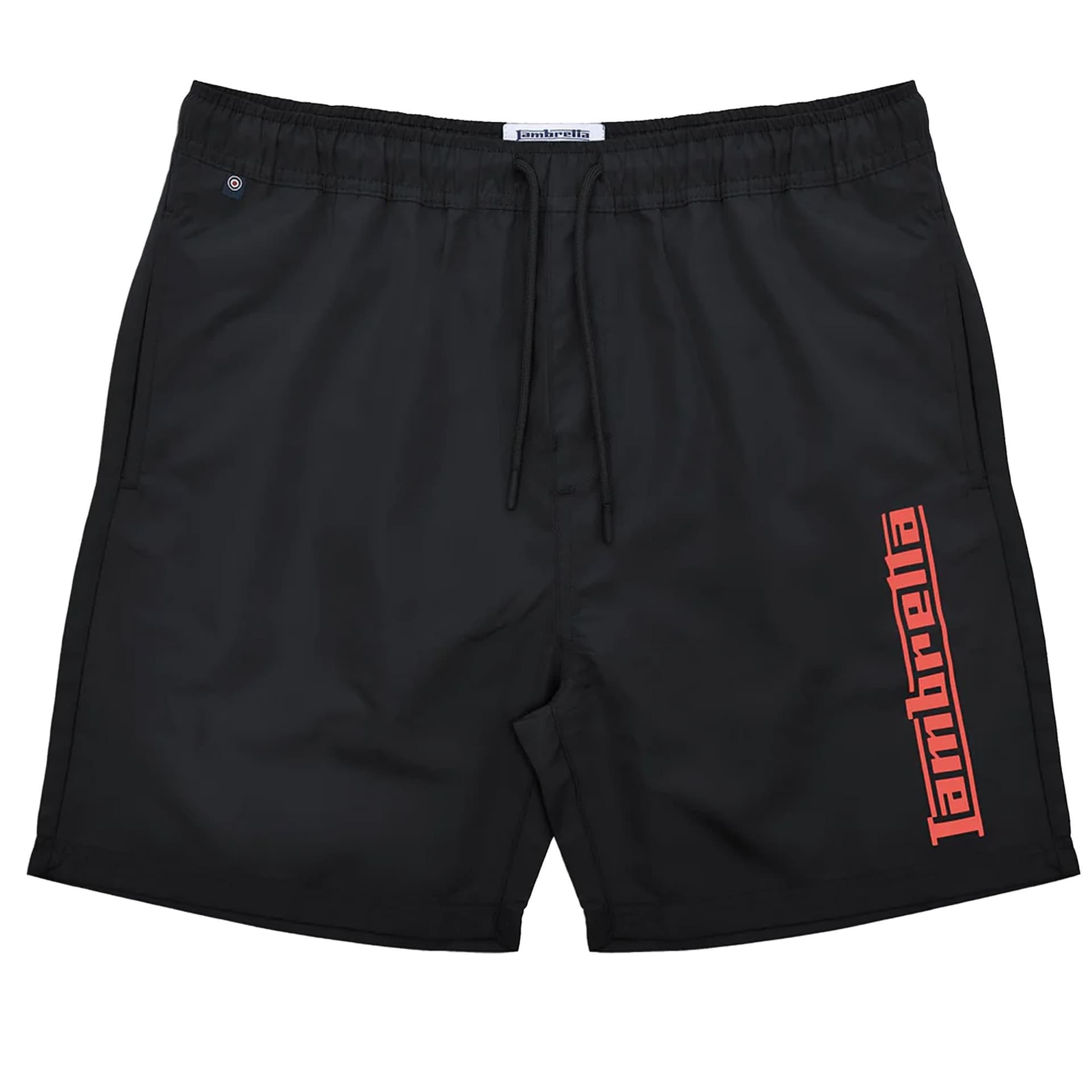 Lambretta Lambretta Men's SS25 Swim Shorts in Black
