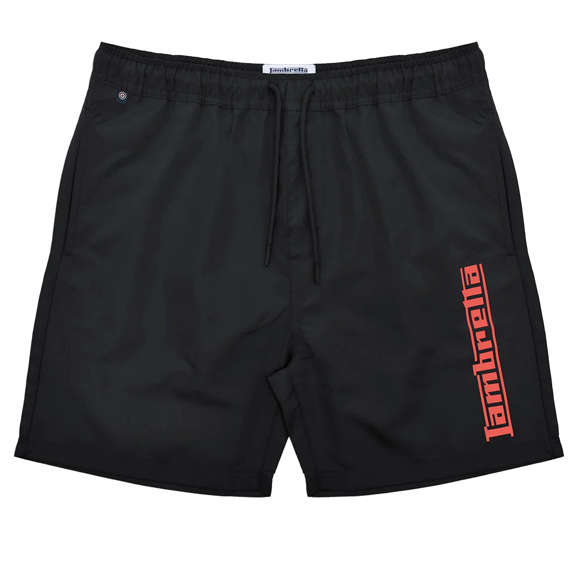 Lambretta Lambretta Men's SS25 Swim Shorts in Black - 3