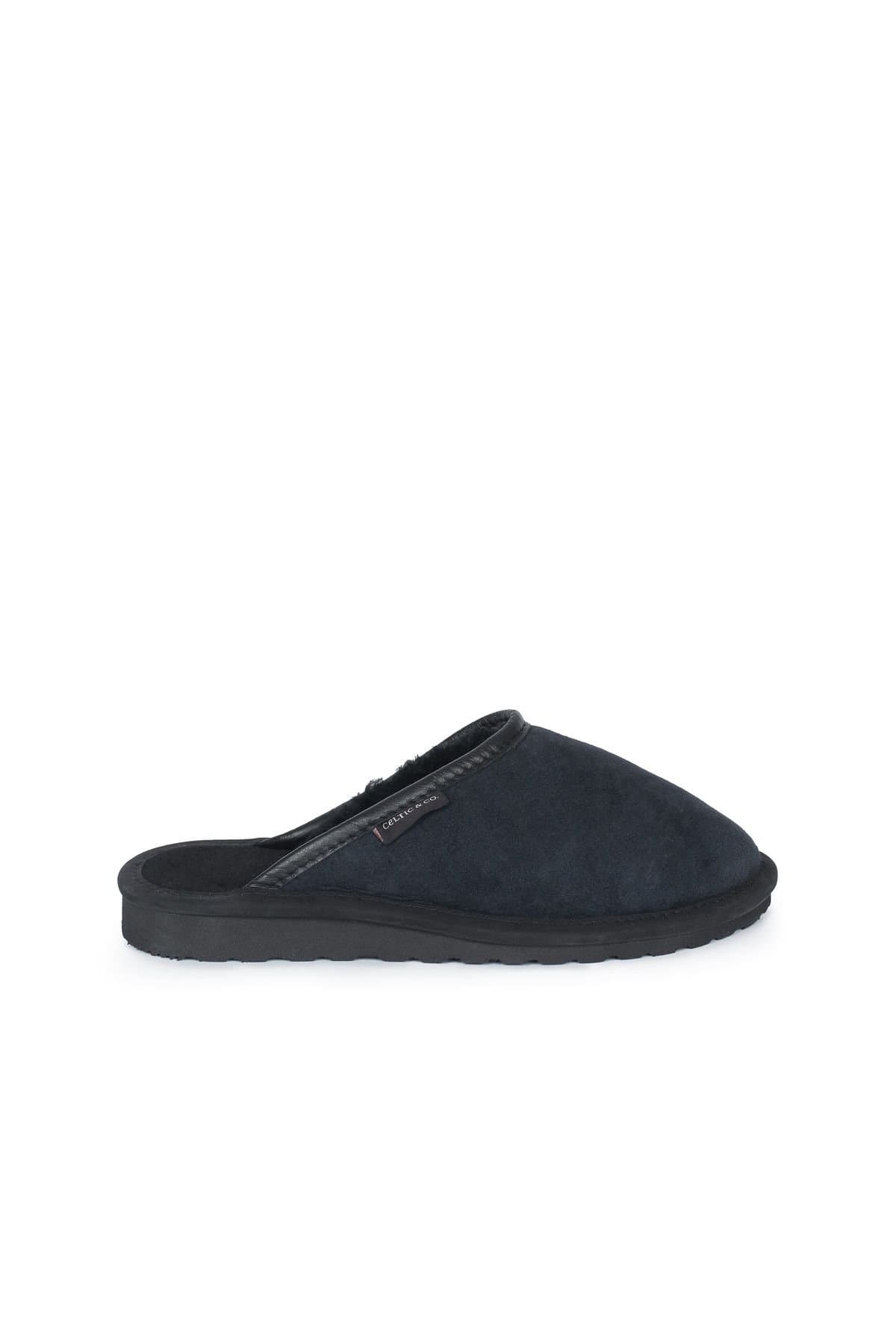 Celtic & Co Celtic & Co Men's Backless British Clogs in Dark Navy