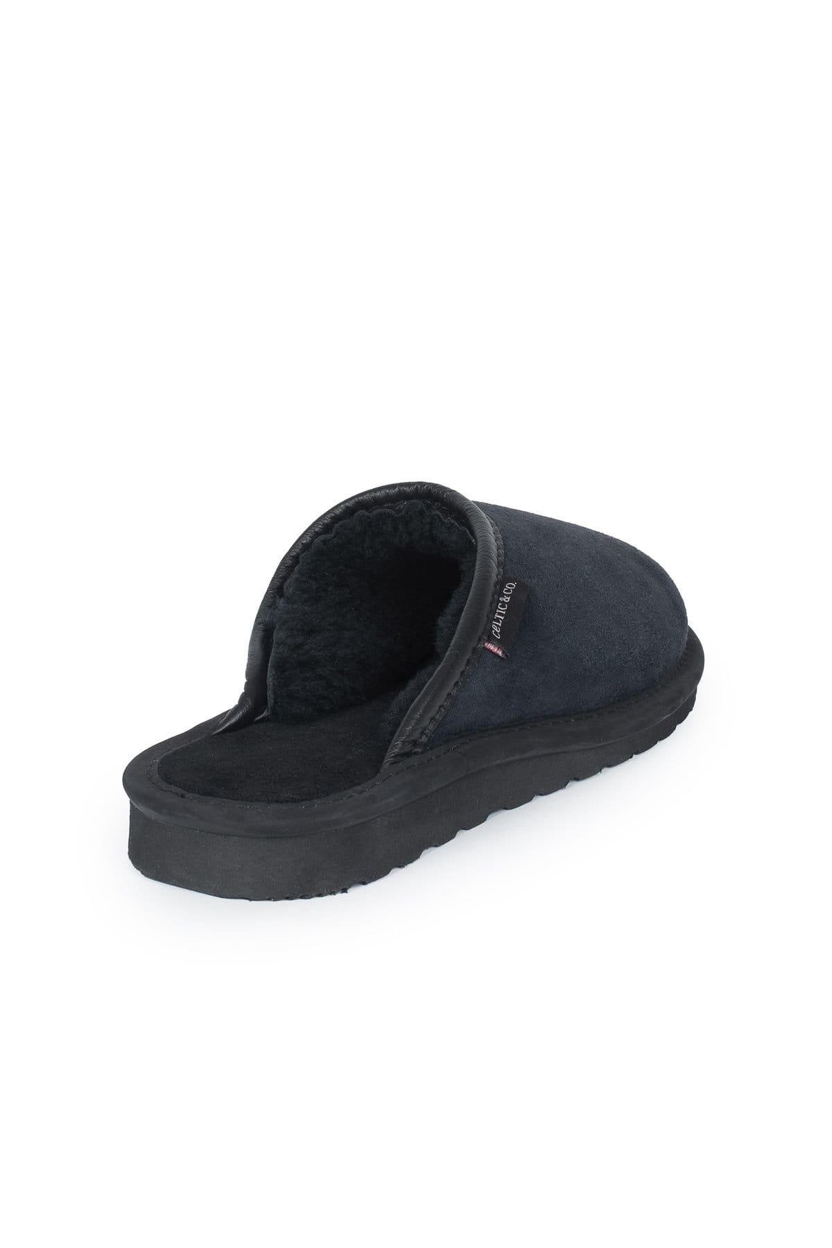 Celtic & Co Celtic & Co Men's Backless British Clogs in Dark Navy - 4