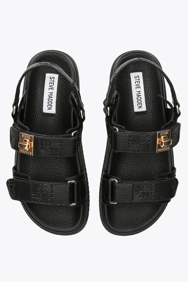 Steve Madden STEVE MADDEN Women's 'Mona Black' Sandals in Black - 2