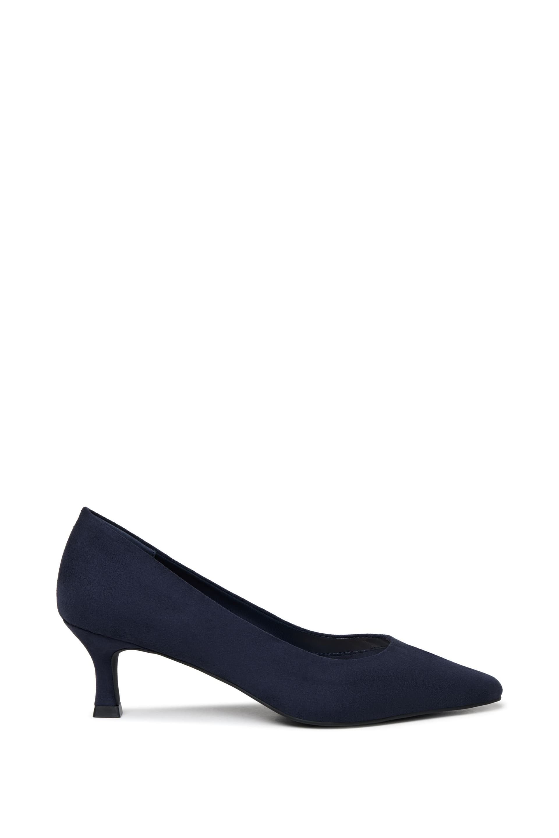 Paradox London Paradox London Women's Tova' Stiletto Heel Court Shoes in Navy