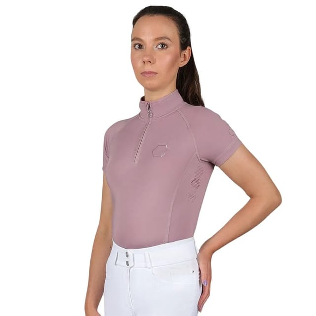 Coldstream Coldstream Women's Midlem Short-Sleeved Base Layer Top in Dusty Pink - 2