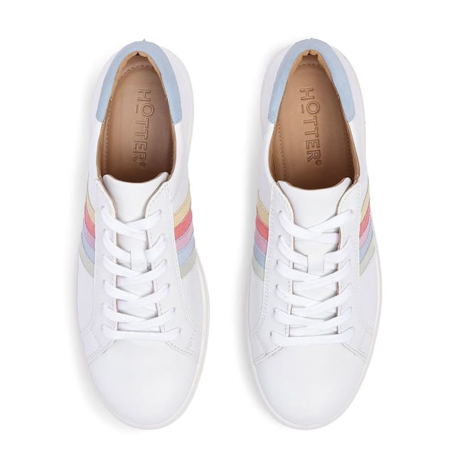 Hotter Hotter Women's 'Switched' Trainers in Off-White - 3