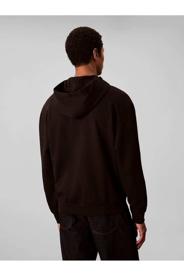Calvin Klein Calvin Klein Women's Ls Eu Standard Logo 350Terry Po Black - 2