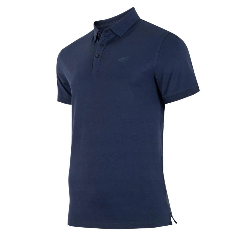 4F 4F Men's H4L22 Regular Polo Shirt in Navy