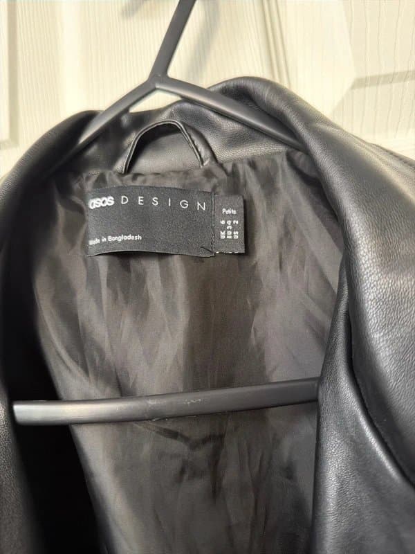 ASOS ASOS petite leather jacket