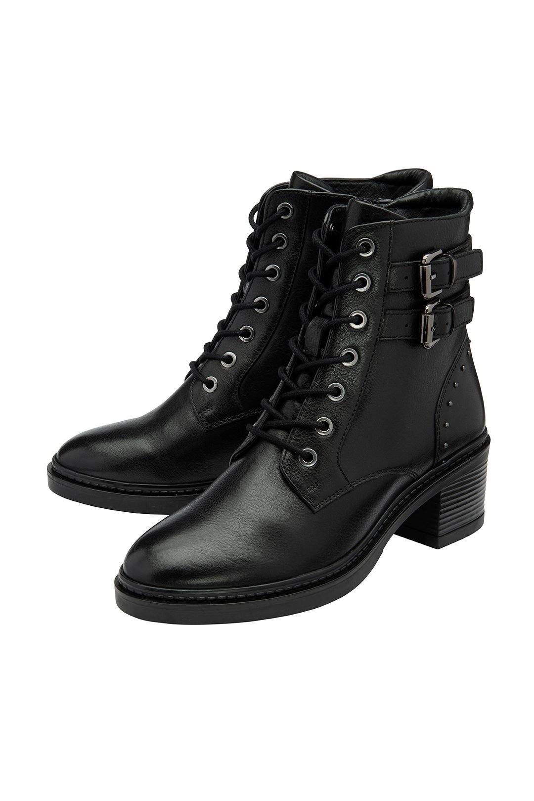 Lotus Lotus Women's 'Parton' Leather Ankle Boots in Black - 2