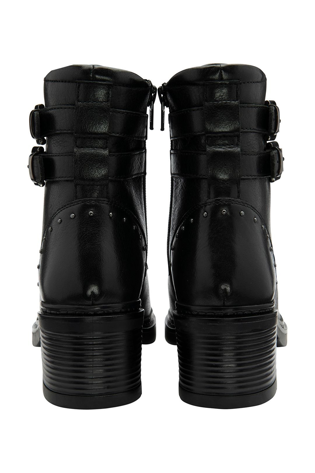 Lotus Lotus Women's 'Parton' Leather Ankle Boots in Black - 3