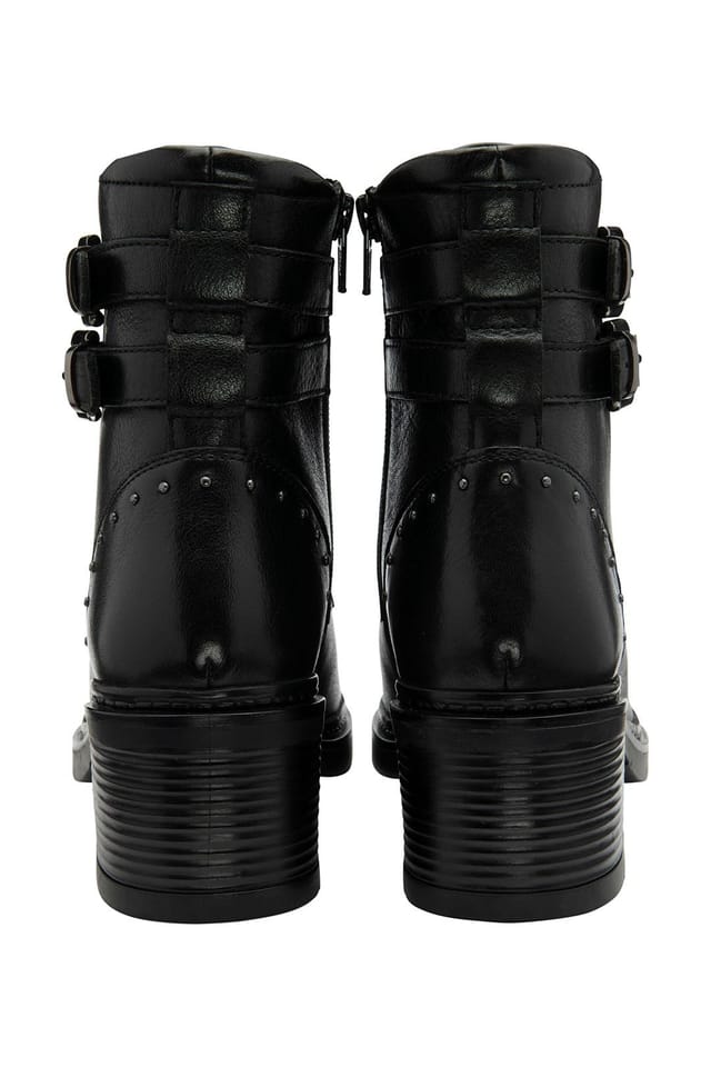 Lotus Lotus Women's 'Parton' Leather Ankle Boots in Black - 3