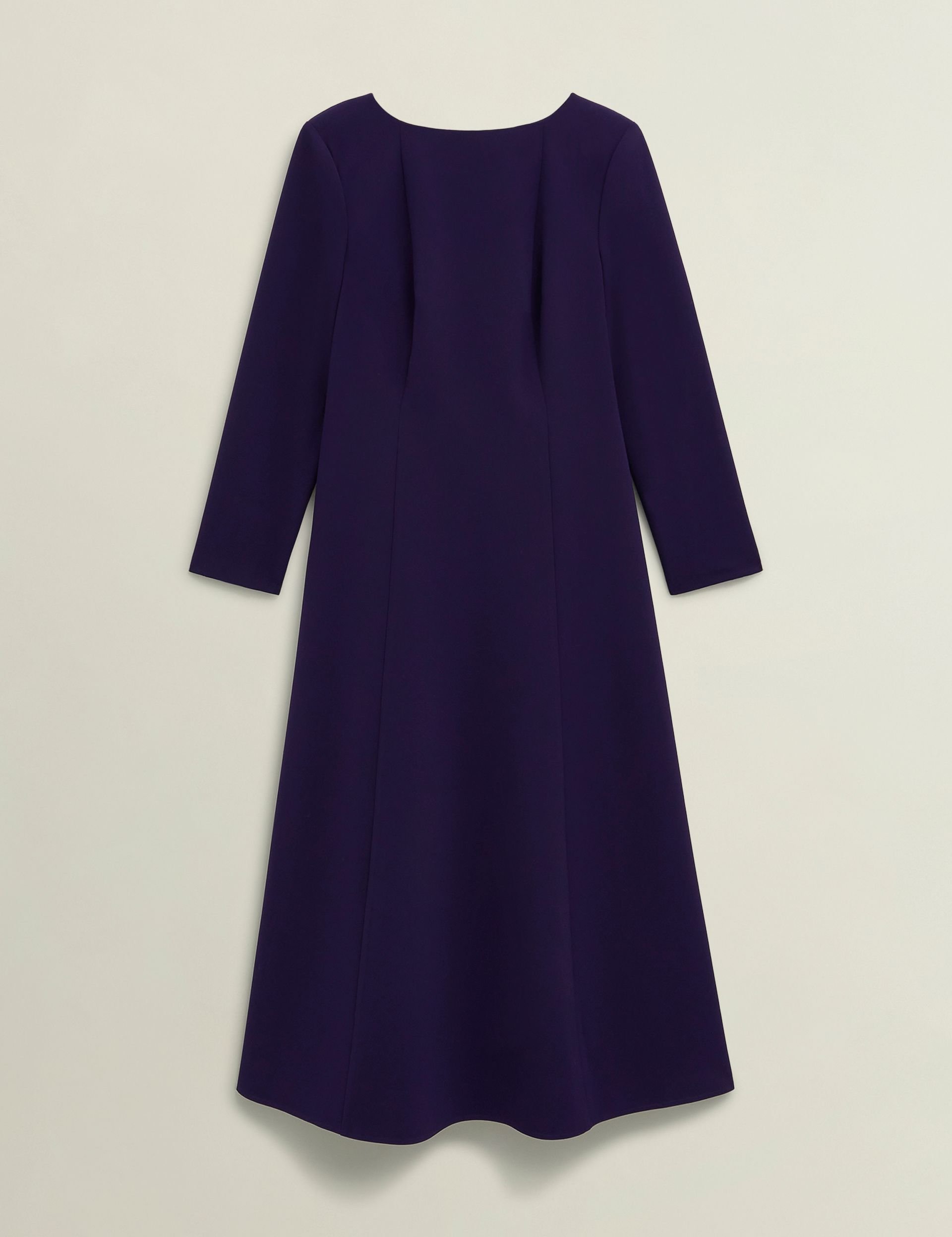 Hobbs London Hobbs London Women's Leonora Midi Dress in Aubergine - 2