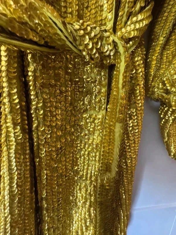ASOS ASOS sequin wrap mini