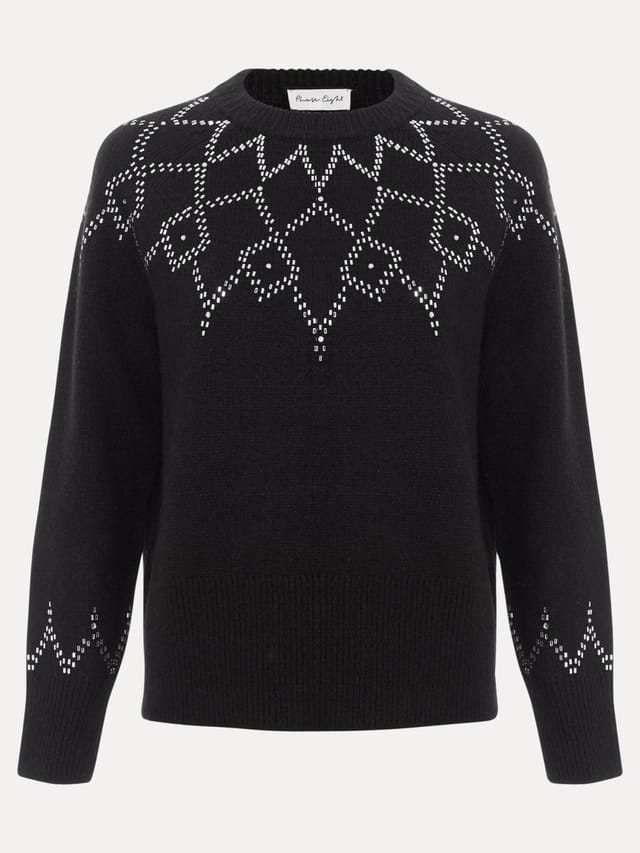Phase Eight Phase Eight Women's Abigail Jumper in Black - 2