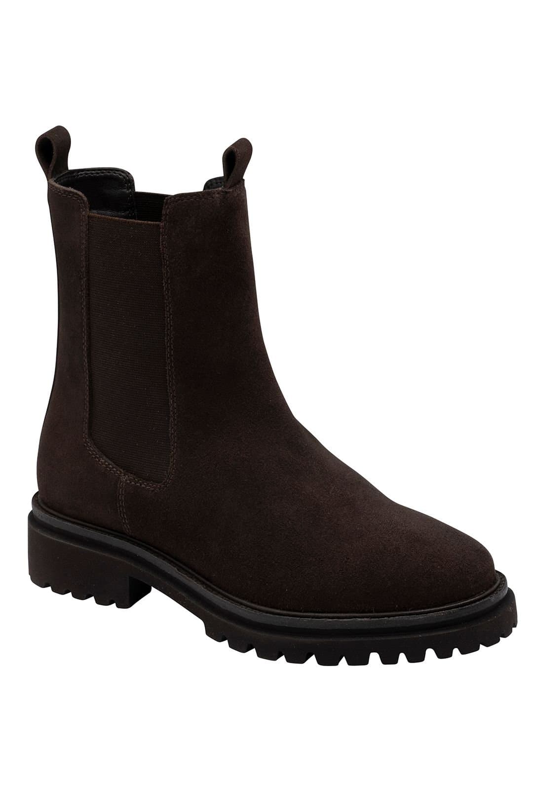 Ravel Ravel Women's 'Stoak' Suede Pull-On Ankle Boots in Brown