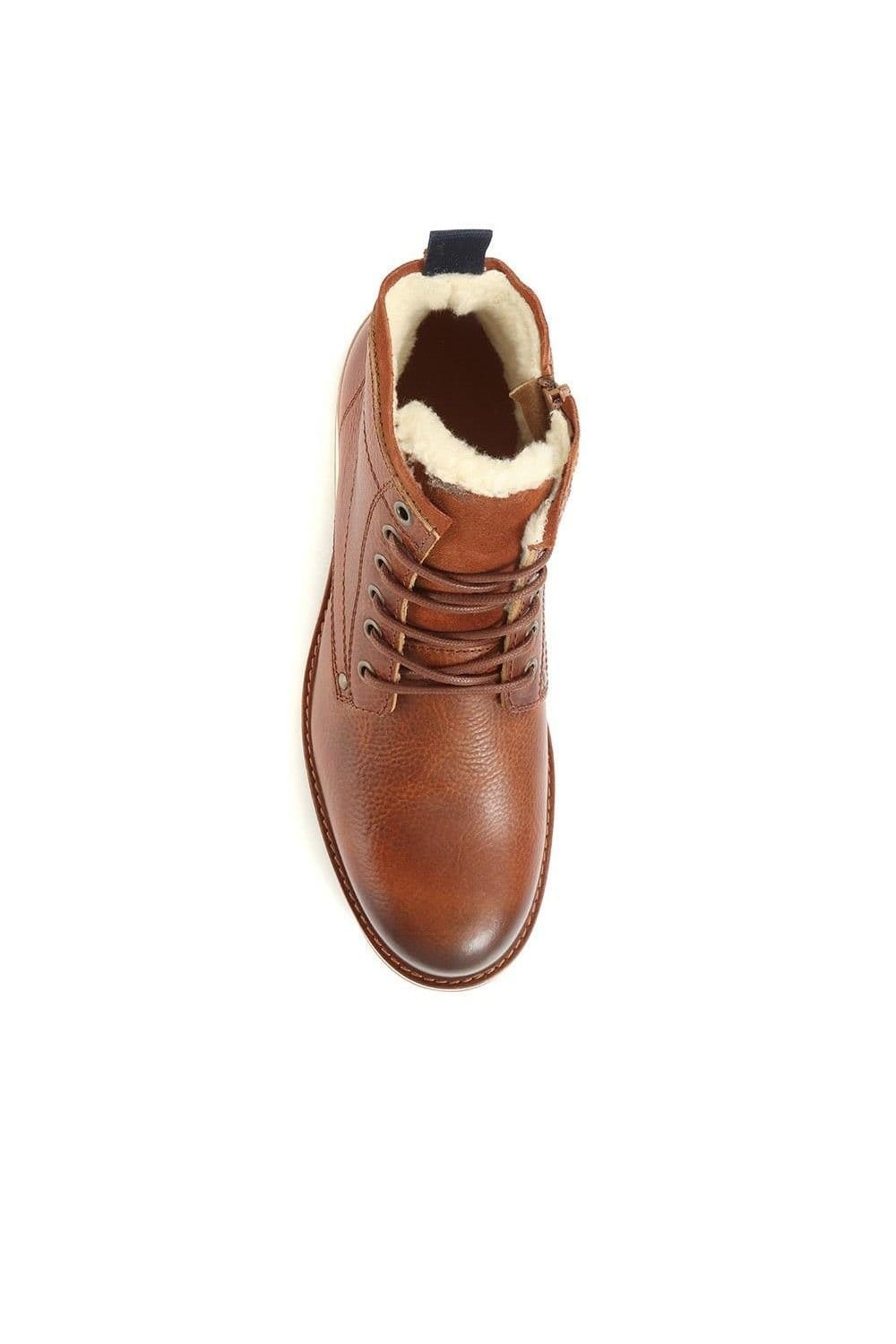 Jones Bootmaker Jones Bootmaker Men's Ealing Leather Ankle Boots in Tan - 4