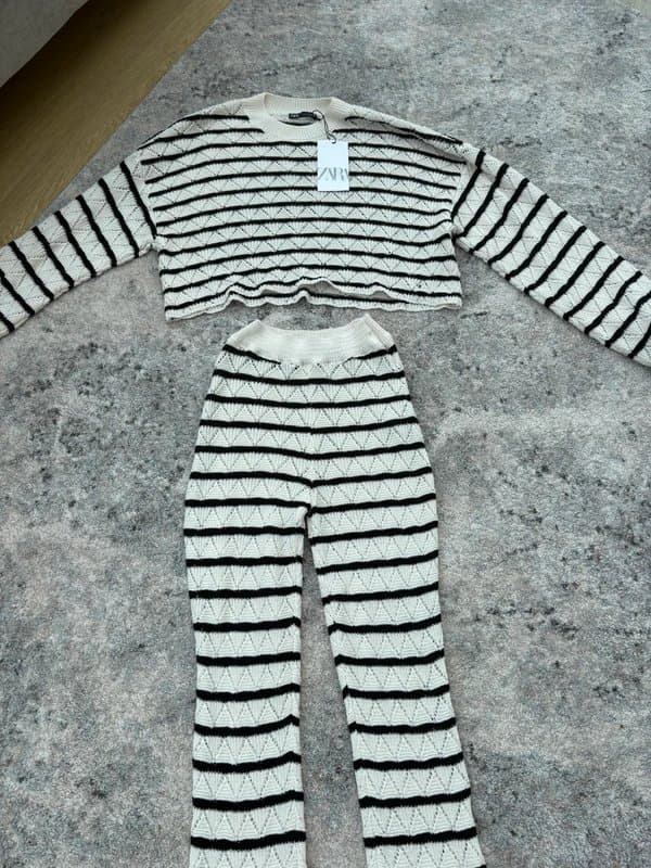 Zara Zara Crochet Co Ord S