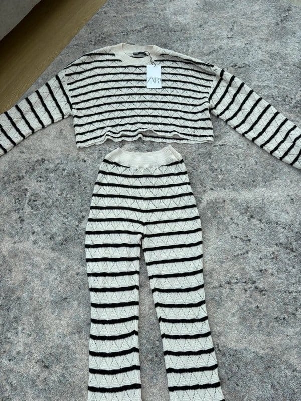 Zara Zara Crochet Co Ord S - 1