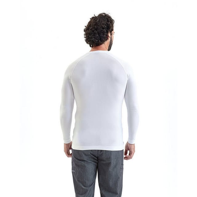 Onna Onna Men's Unstoppable Fresh Underscrub Base Layer in White - 3