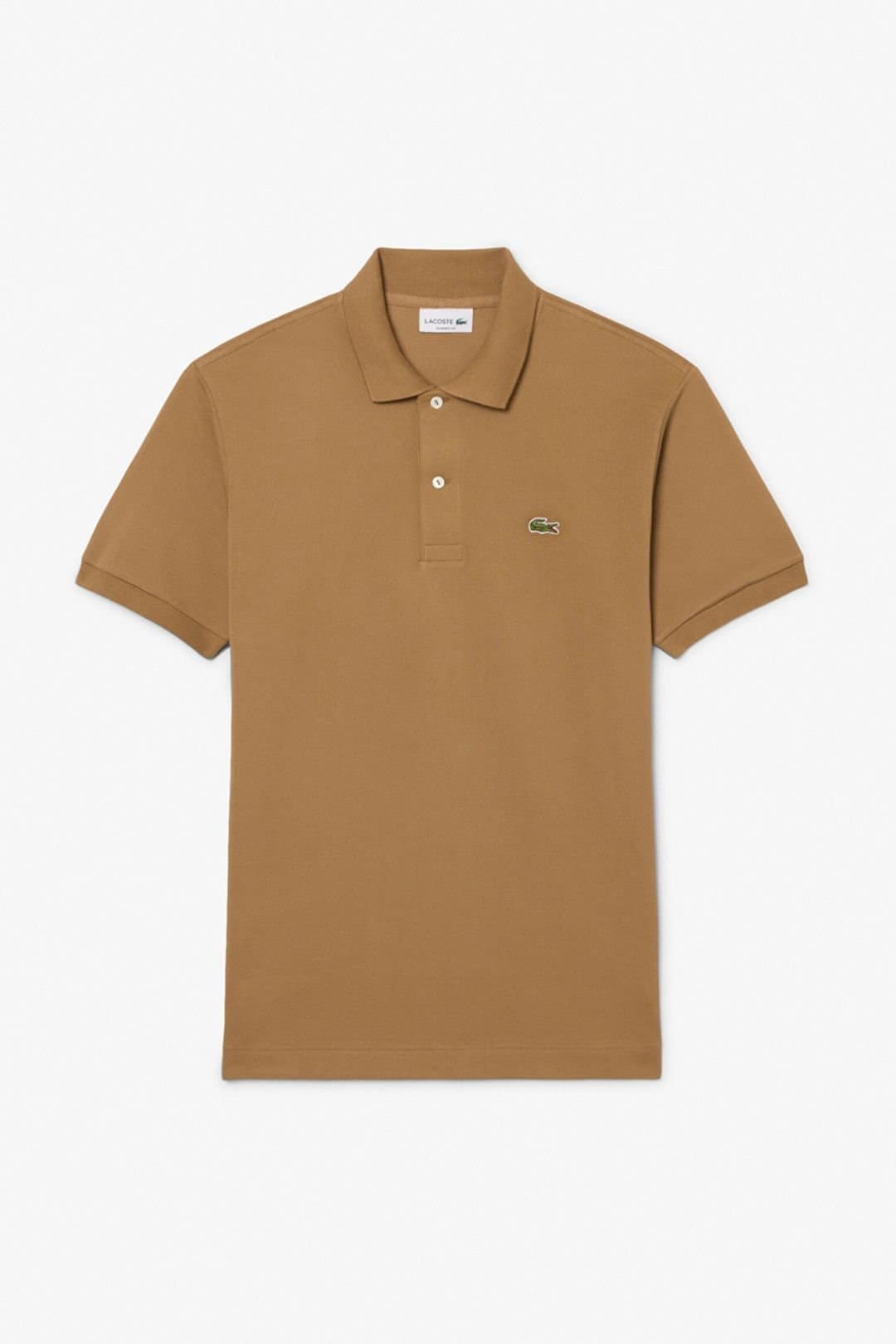 Lacoste Lacoste Men's L1212 Classic Polo Shirt Cookie in Tan
