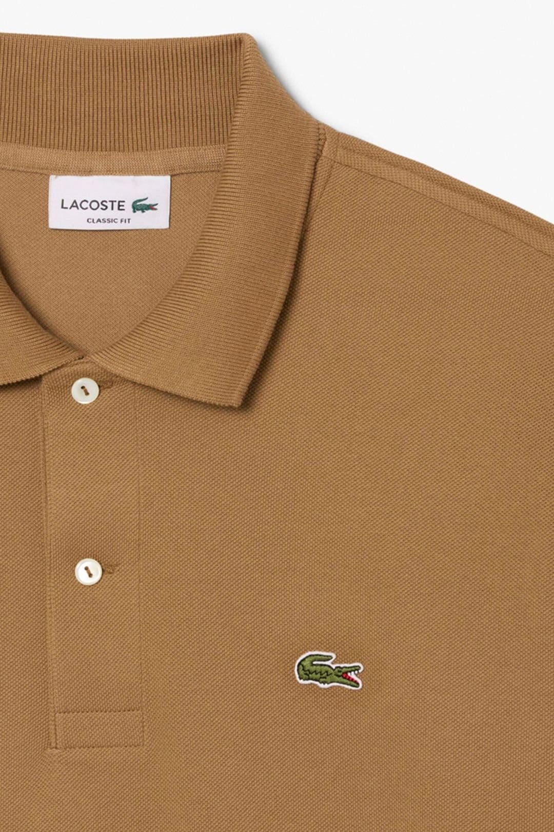 Lacoste Lacoste Men's L1212 Classic Polo Shirt Cookie in Tan - 4