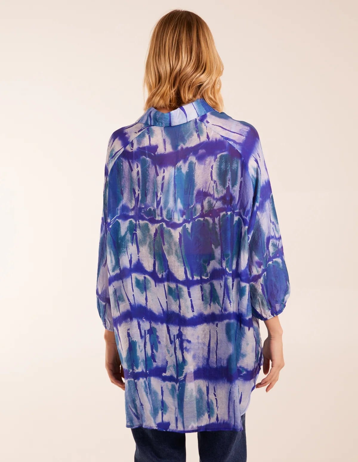 Blue Vanilla Tie Dye Shirt - 4